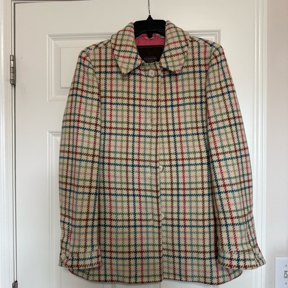 Coach Plaid Women's Jacket